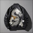 Dragon Embroidered Bomber Jacket – Cotton Pilot Sukajan Coat 2025